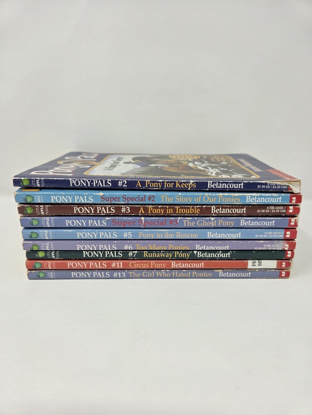 Lot Of 9 Pony Pals Books